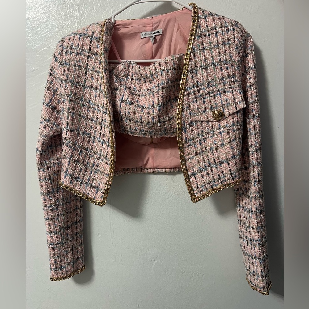 Fashion Nova pink set